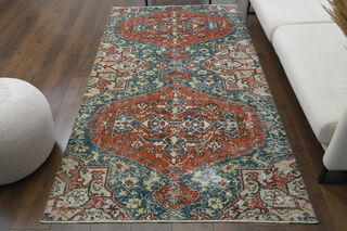 Handmade Vintage Area Rug - Thumbnail