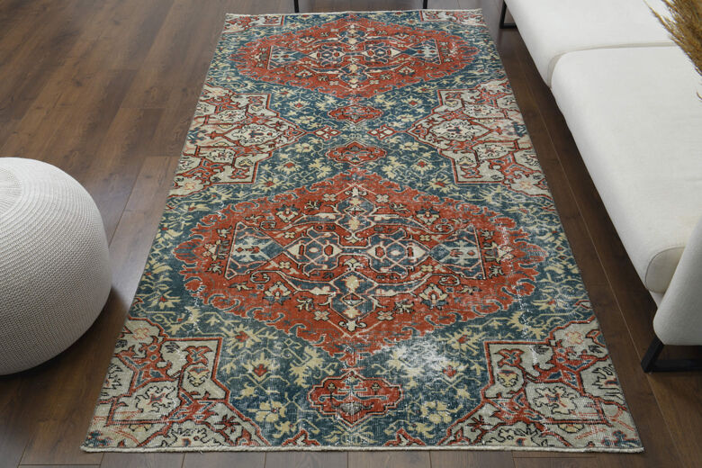 Handmade Vintage Area Rug