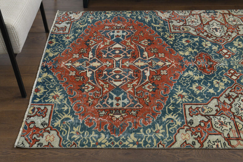 Handmade Vintage Area Rug