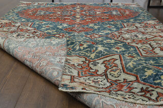 Handmade Vintage Area Rug - Thumbnail