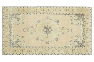 Handmade Vintage Area Rug - Thumbnail