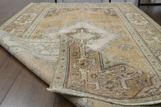 Handmade Vintage Area Rug - Thumbnail