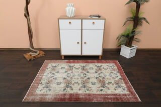 Handmade Vintage Area Rug - Thumbnail