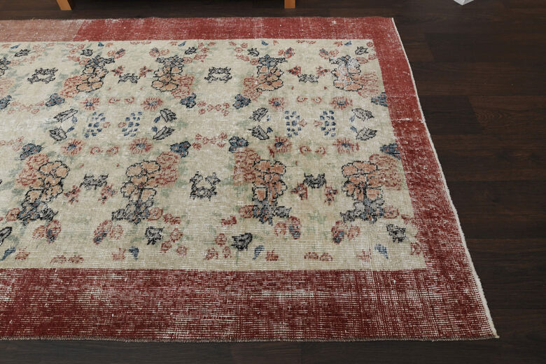 Handmade Vintage Area Rug