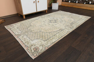 Handmade Vintage Area Rug - Thumbnail