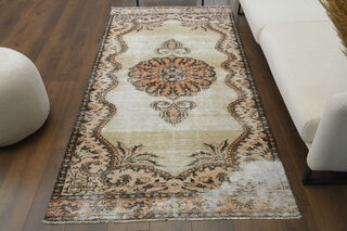 Handmade Vintage Area Rug - Thumbnail