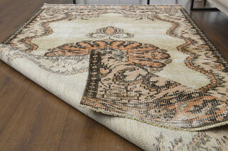 Handmade Vintage Area Rug - Thumbnail