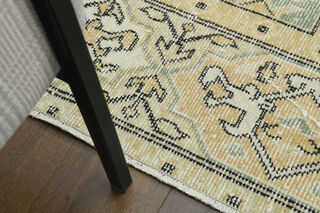 Neutral Turkish Vintage Rug - Thumbnail