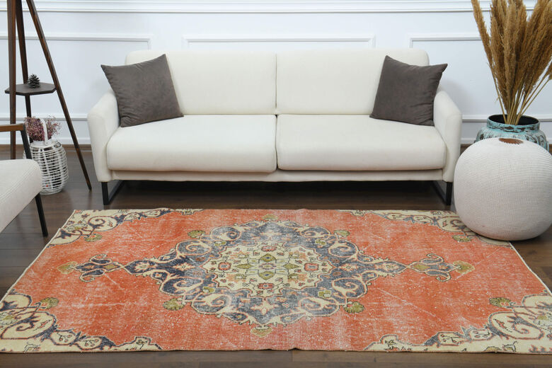 Handmade Vintage Area Rug