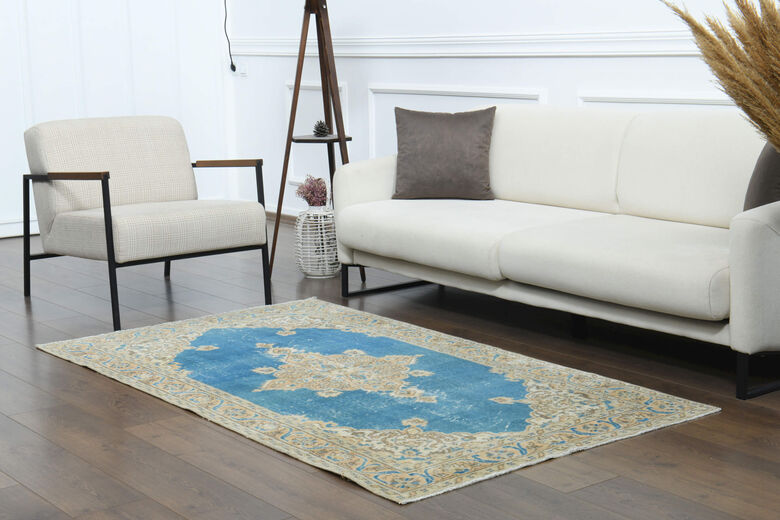 Blue Vintage Rug