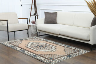 Neutral Vintage Area Rug - Thumbnail