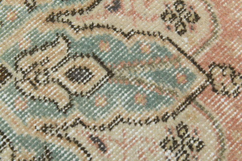 Distressed Oriental Vintage Anatolian Rug