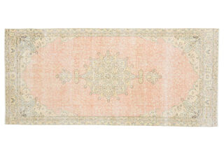 Distressed Oriental Vintage Anatolian Rug - Thumbnail