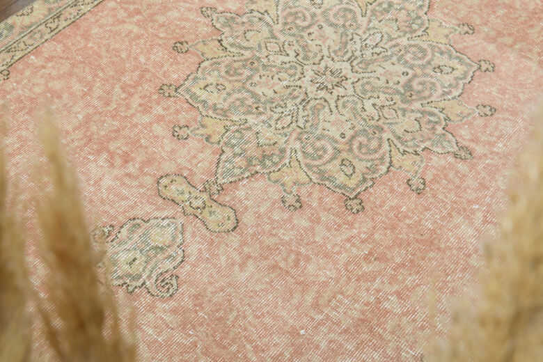 Distressed Oriental Vintage Anatolian Rug