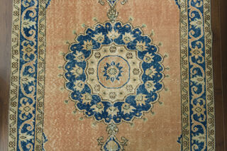 Orange Blue Vintage Rug - Thumbnail