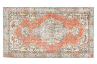 Unique Bohemian Vintage Carpet - Thumbnail