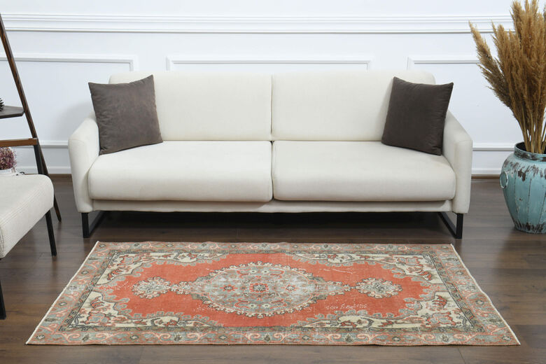 Unique Bohemian Vintage Carpet