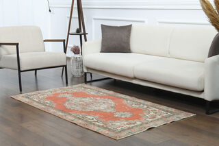 Unique Bohemian Vintage Carpet - Thumbnail