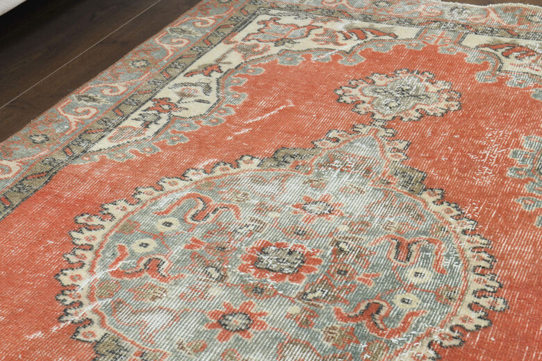 Unique Bohemian Vintage Carpet