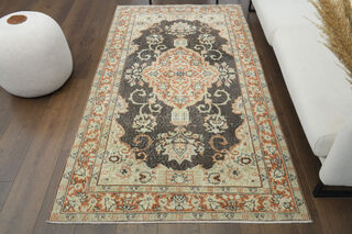 Handmade Vintage Oriental Rug - Thumbnail