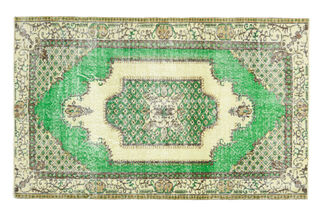 Bohemian Vintage Turkish Rug - Thumbnail