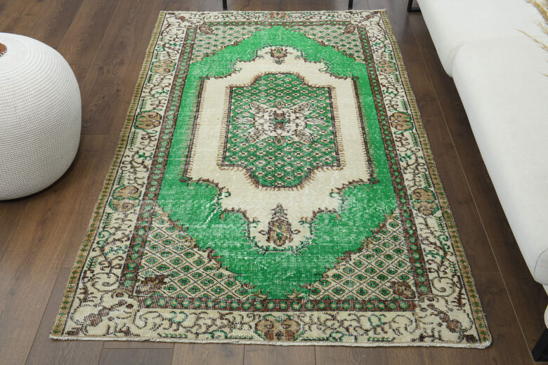 Bohemian Vintage Turkish Rug