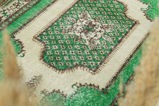 Bohemian Vintage Turkish Rug - Thumbnail