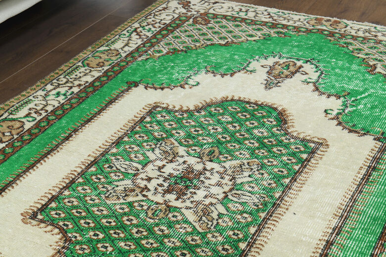 Bohemian Vintage Turkish Rug