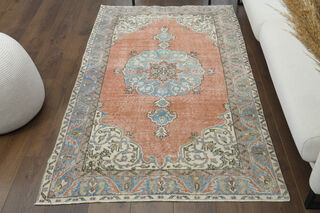 Handmade Vintage Area Rug - Thumbnail