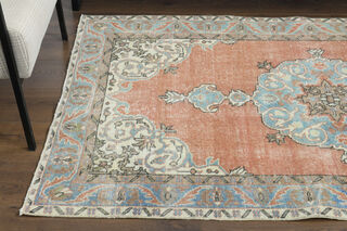 Handmade Vintage Area Rug - Thumbnail