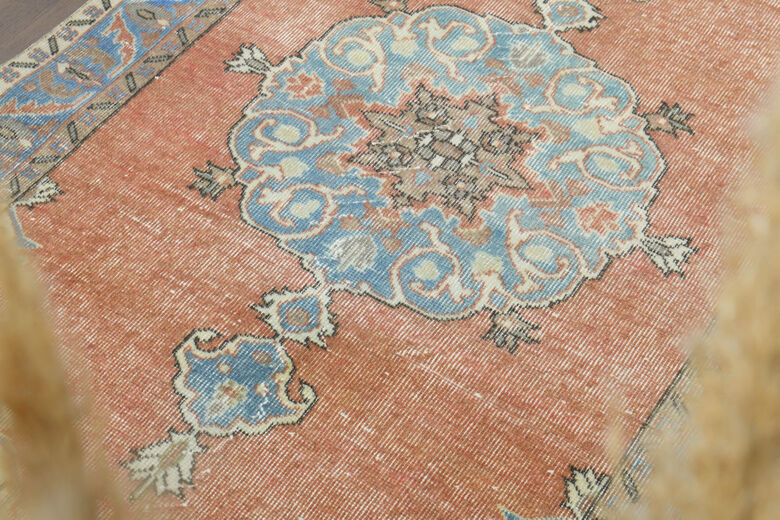 Handmade Anatolian Vintage Area Rug