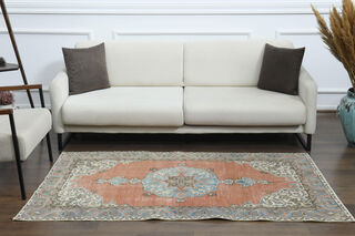 Handmade Anatolian Vintage Area Rug - Thumbnail