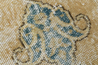 Distressed Anatolian Orange Navy Rug - Thumbnail