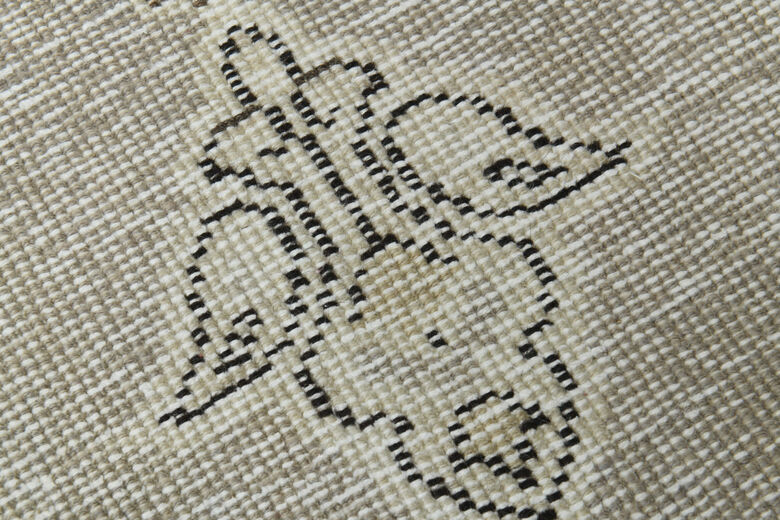 Unique Pastel Vintage Anatolian Rug