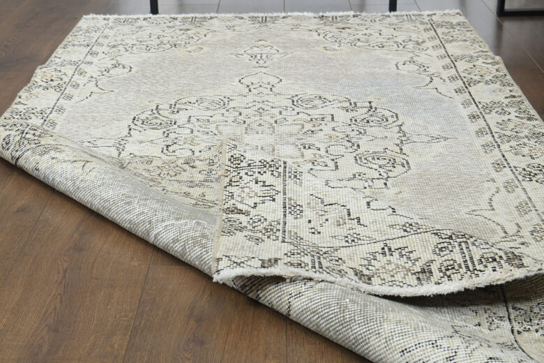 Unique Pastel Vintage Anatolian Rug
