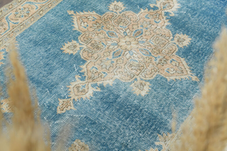 4x7 Oriental Vintage Oushak Rug