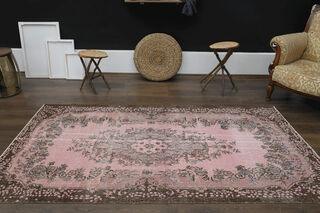 Handmade Vintage Area Rug - Thumbnail