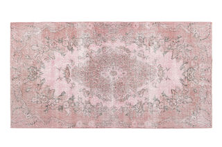 4x7 Pink Vintage Area Rug - Thumbnail