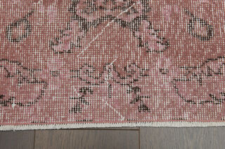 4x7 Pink Vintage Area Rug - Thumbnail