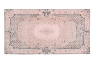 4x7 Pink Vintage Rug - Thumbnail