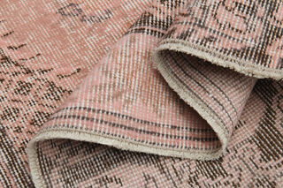 4x7 Pink Vintage Rug - Thumbnail