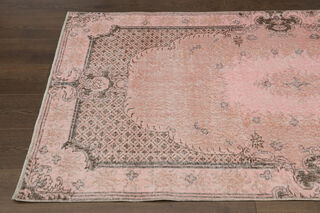 4x7 Pink Vintage Rug - Thumbnail