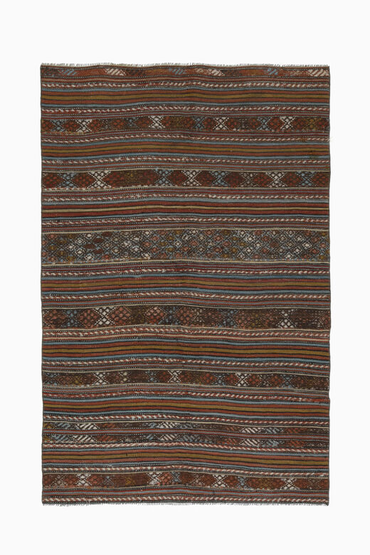 Hand Knotted Small Kilim Rug