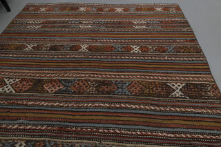 Hand Knotted Small Kilim Rug - Thumbnail