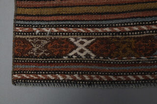 Hand Knotted Small Kilim Rug - Thumbnail