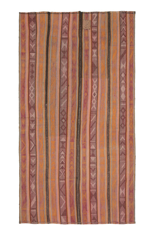 Turkish Striped Kilim Rug