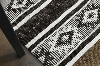 Striped Vintage Kilim Rug - Thumbnail