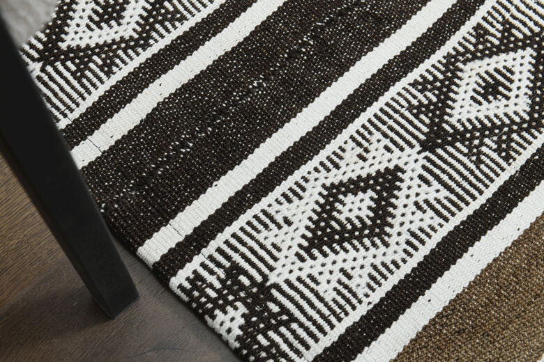 Striped Vintage Kilim Rug