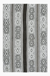 Bohemian Striped Vintage Rug - Thumbnail