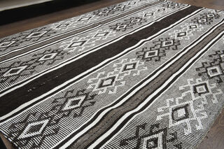 Bohemian Striped Vintage Rug - Thumbnail